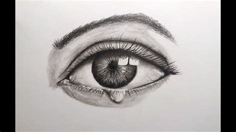 How To Draw Realistic Eye Pencil Sketch Tutorial 6