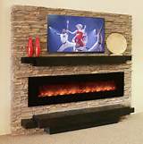 Fireplace On Wall Images