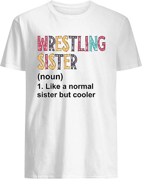Wrestling Sister Definition T Shirt Amazonde Bekleidung