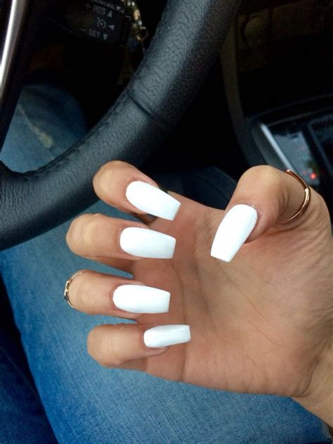 Our natural line is specifically for those with a flatter nail bed and would not be suitable for those with a curved nail bed and a more pronounced c curve. The 25+ best White acrylic nails ideas on Pinterest ...