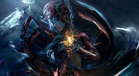 Wallpaper Digital Art Women Fantasy Art Space Artwork Superhero