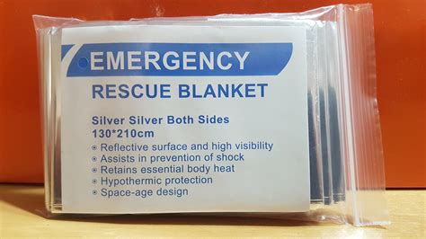 Emergency Foil Blanket Emergency Prepare Nz