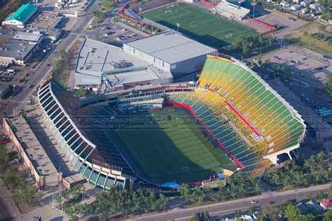 Aerial Photo Commonwealth Stadium Edmonton