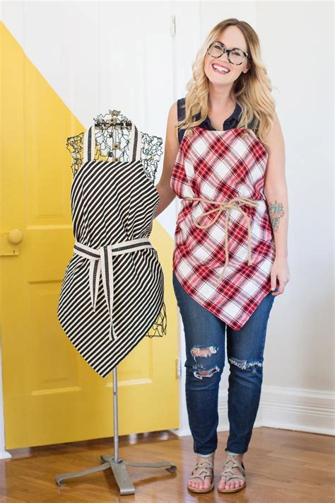 Easy Square Aprons Tutorial Looking For A Beginner Sewing Project