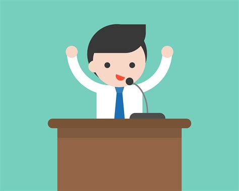 Public Speaking Vector Art Icons And Graphics For Free Download