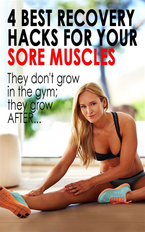 These Four Recovery Hacks Will Help You Nurse Your Sore Muscles Back Into Shape Before Y With