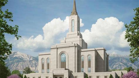The Church Of Jesus Christ Of Latter Day Saints Announce Orem Temple