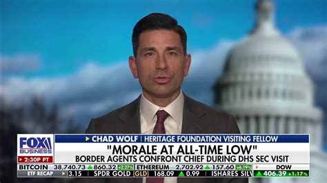Chad Wolf On Border Patrol Agent Morale ‘they See No End In Sight Of This Crisis Fox