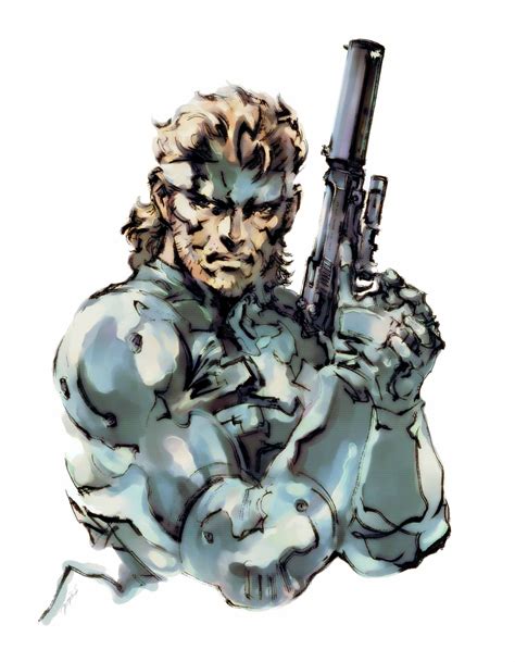 Solid Snake Metal Gear Snake Metal Gear Gear Art