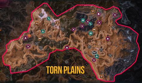 Rage 2 Ark Locations Map Wifimain