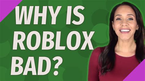 Why Is Roblox Bad Youtube