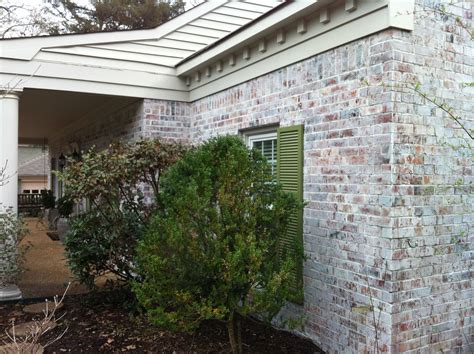 Beautiful Knock Off Brick Lime Wash Painted By Calhoun Painting Company