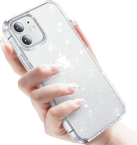 Glitter Clear Case For Iphone 12iphone 12 Pro 61 Etsy In 2021