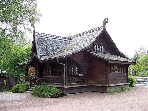Traditional Norwegian Architecture Viking House Norwegian