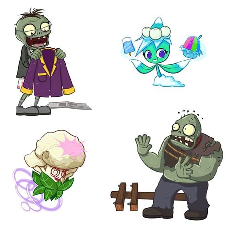 Plants Vs Zombies Zombie Cartoon