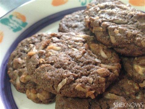 Chewy Chocolate Coconut Cookies