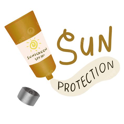 Sunscreen Cream Protection For Sunlight Cream Spf 30 Png Transparent