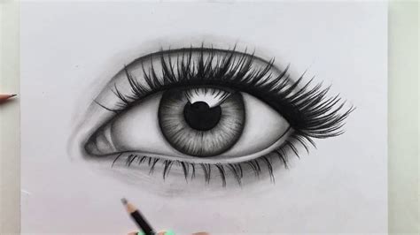 How To Sketch An Eye For Beginners At Drawing Tutorials
