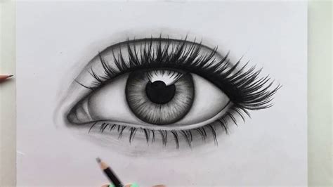 Doms ( zoom ultimate dark ) pencil #howtodrawarealisticeyeكيفية رسم العينsubscribe to my channel to get. How to Draw a Realistic Eye in 2020 | Realistic eye ...