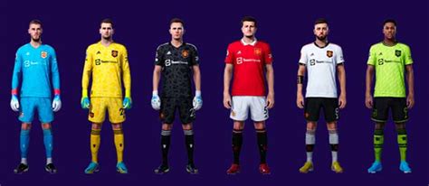 Pes 2021 Manchester United Full Kits 2023 By All Makers патчи и моды