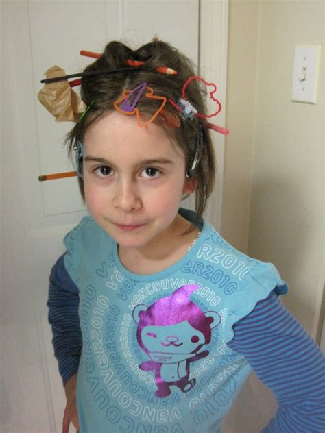 Crazy hair day, written and illustrated by barney saltzberg. Mila the Main: My Crazy Hair Day