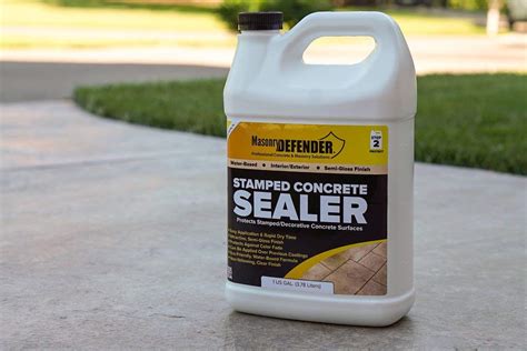 Connect and share knowledge within a single location that is structured and easy to search. Stamped Concrete Sealer - Masonry Defender