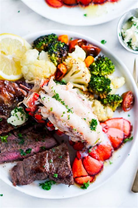 They are both delicious and provide a beautiful presentation on a table. Surf and Turf Steak and Lobster Tail For Two - Aberdeen's ...