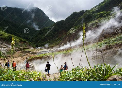valley of desolation in dominica editorial image image of desolation intense 88945920