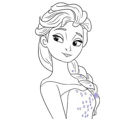 Elsa is a popular character from the movie frozen and lots of little girls want to dress up like her. How to Draw Elsa from Frozen | Easy Step-by-Step Drawing ...
