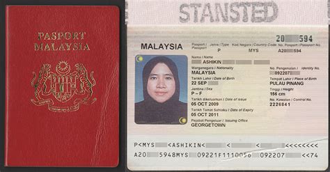 The required malaysia visa photo dimensions are: Malaysia : International Passport — Series V — Biometric ...