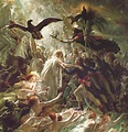 Ossian Receiving the Ghosts of French Heroes by Anne-Louis Girodet de ...