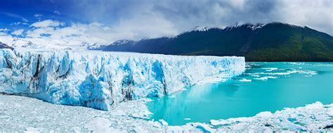 The Perito Moreno Glacier In Patagonia Argentina Stock