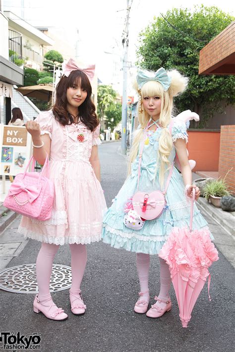 Initial meaning attractive young females, but the meaning is changed in the anime loli subculture is even found in anime, manga and even advertisement media. Japanese Sweet Lolita Girls' Pink & Blue Fashion in ...