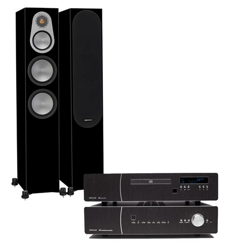 Roksan K3 Integrated Amplifier W K3 Cd Di Player W Monitor Audio