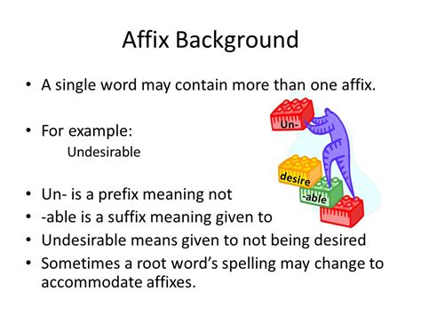 Affix Liberal Dictionary