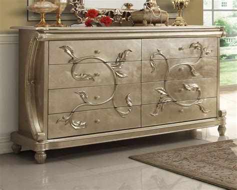Homey Design Hd 13005 Traditional Luxury Pearl White