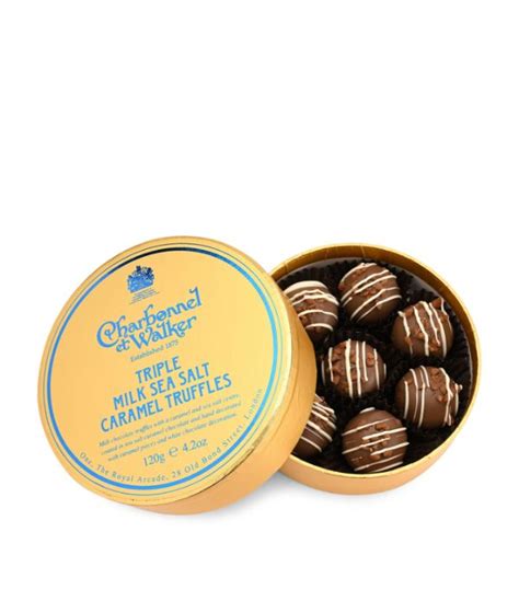 Charbonnel Et Walker Triple Milk Sea Salt Caramel Truffles G