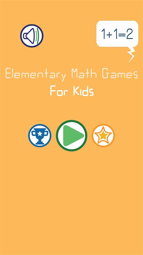 Elementary Math Games For Kidsappstore For Android
