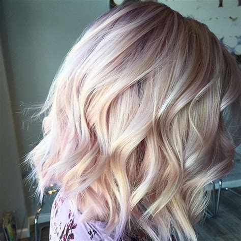 Rose Gold Blond Is Still One Of The Trendiest Hair Colors