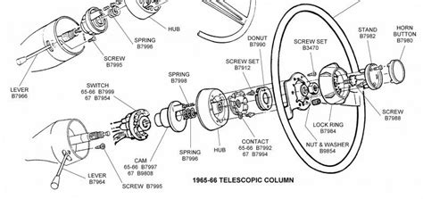 C4 Corvette Steering Column Diagram