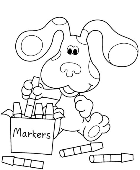 Https://wstravely.com/coloring Page/blues Clues Printable Coloring Pages