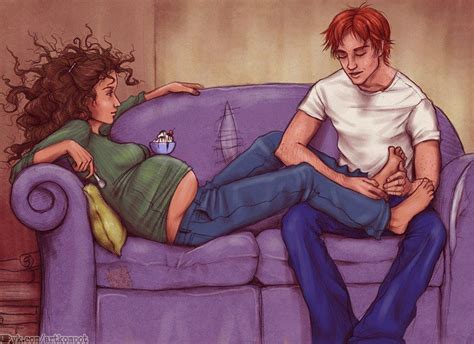 Pregnant Love Guy Fan Art Hermione Harry Potter Fan Art Ron Et Hermione