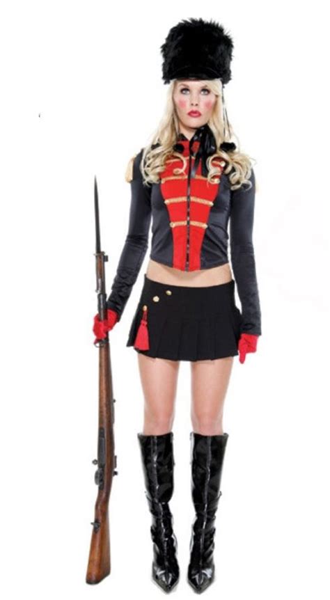 Buy Women S British Royal Guard Style Costume Sexy Halloween Costumes Online At Desertcartsri Lanka