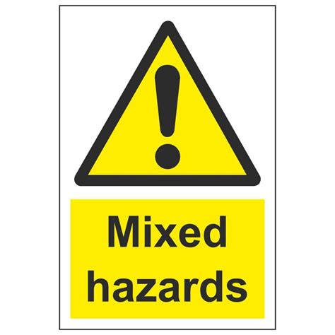 Mixed Hazards Linden Signs And Print