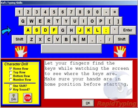 Free Fun Typing Lessons Home