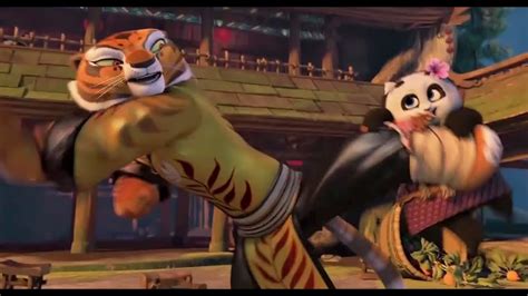 Kung Fu Panda Stripey Baby Tigress Moments Youtube