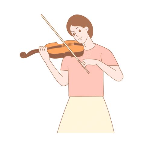 Mujer Tocando El Violin Png Violín Jugar Música Png Y Psd Para