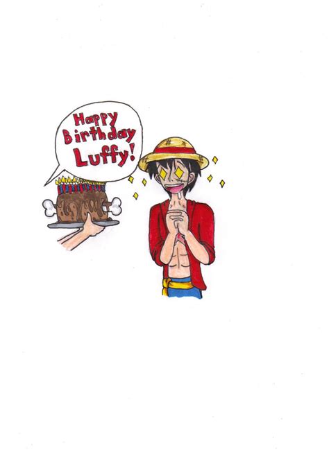 Happy Birthday Luffy By Kessielou On Deviantart