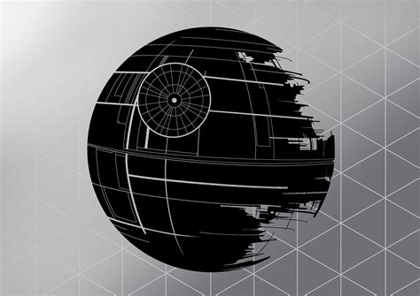 Death Star SVG Fan Art Svg Digital Download Digital Vector - Etsy Denmark