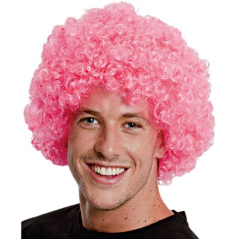 Afro Wig Pink Dollar Outlet